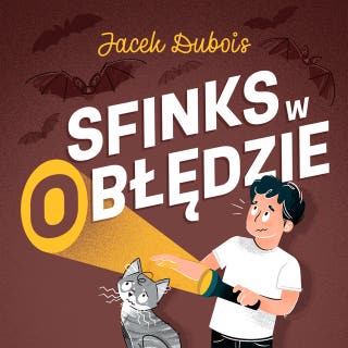 Sfinks w (o)błędzie – okładka audiobooka, autor Jacek Dubois