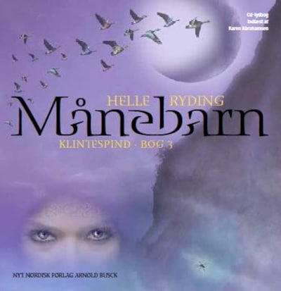 Månebarn – omslag til lydbogen af Helle Ryding
