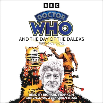 Doctor Who and the Day of the Daleks – omslag til lydbogen af Terrance Dicks