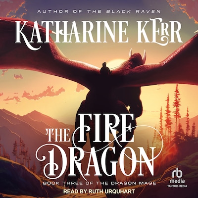 The Fire Dragon – omslag til lydbogen af Katharine Kerr