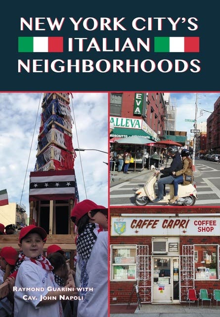 New York City's Italian Neighborhoods – omslag til lydbogen af Raymond Guarini