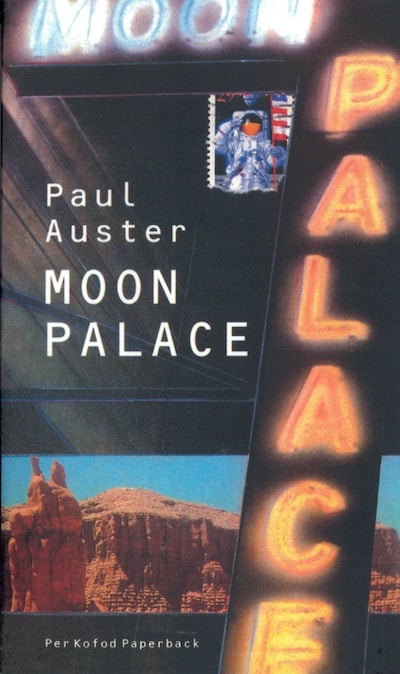 Moon palace – omslag til lydbogen af Paul Auster