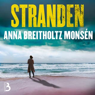 Stranden – omslag til lydbogen af Anna Breitholtz Monsén