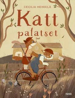 Kattpalatset – omslag till ljudboken av Cecilia Heikkilä