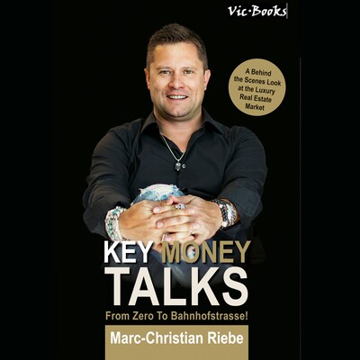 Key Money Talks – omslag van het luisterboek van Marc-Christian Riebe