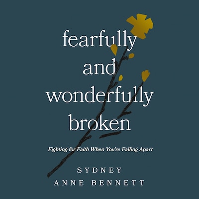 Fearfully and Wonderfully Broken – omslag til lydbogen af Sydney Anne Bennett