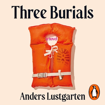 Three Burials – omslag til lydbogen af Anders Lustgarten