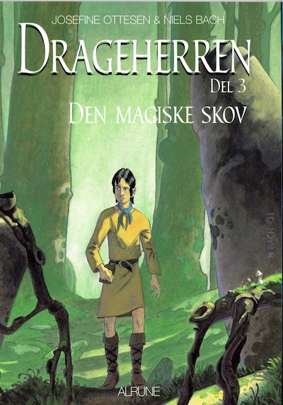 Drageherren Bind 3 Den Magiske Skov – omslag til lydbogen af Josefine Ottesen