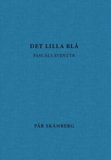 Det lilla blå – omslag till ljudboken av Pär Skånberg