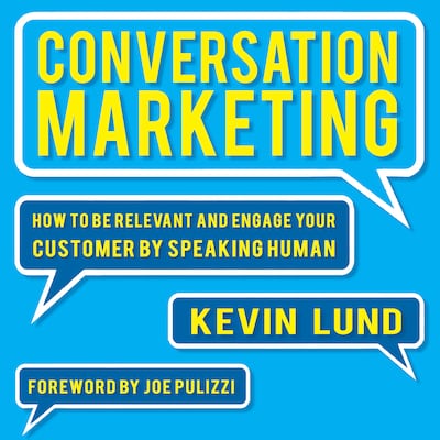 Conversation Marketing – omslag til lydbogen af Kevin Lund