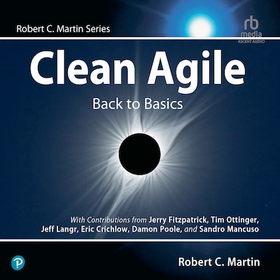 Clean Agile – omslag til lydbogen af Robert C. Martin