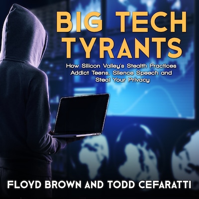 Big Tech Tyrants – omslag til lydbogen af Floyd Brown, Todd Cefaratti
