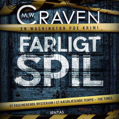 Farligt spil – omslag til lydbogen af M. W. Craven