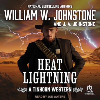 Heat Lightning – omslag til lydbogen af William W. Johnstone, J. A. Johnstone