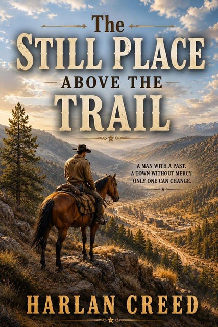 The Still Place Above The Trail: A Classic Western – omslag til lydbogen af Harlan Creed
