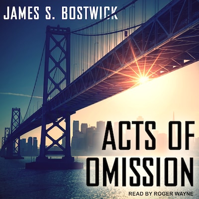 Acts of Omission – omslag til lydbogen af James S. Bostwick