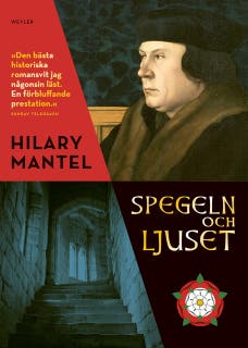 Spegeln och ljuset – omslag till ljudboken av Hilary Mantel
