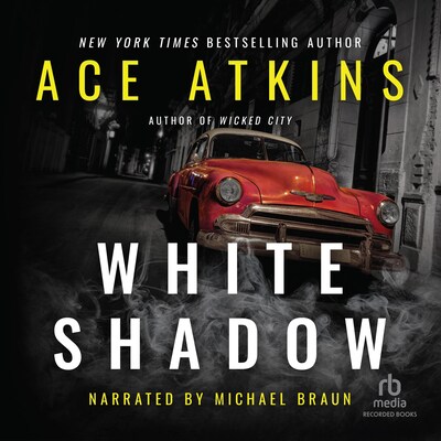 White Shadow – omslag til lydbogen af Ace Atkins