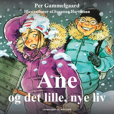 Ane og det lille, nye liv – omslag til lydbogen af Per Gammelgaard