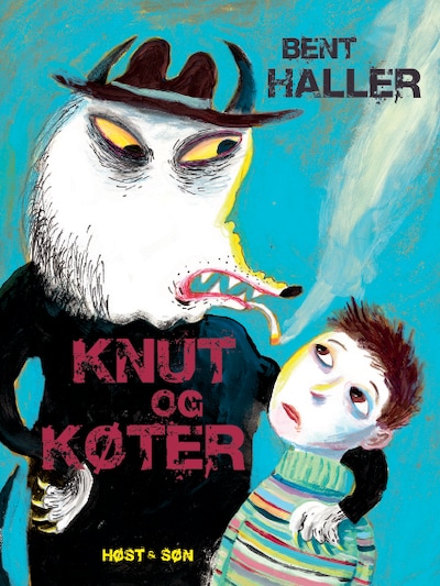 Knut og køter – omslag til lydbogen af Bent Haller