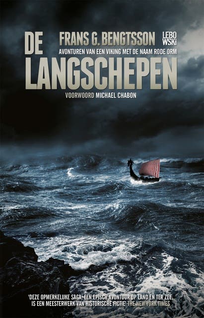 De langschepen: avonturen van een viking met de naam rode orm – omslag van het luisterboek van Frans Bengtsson