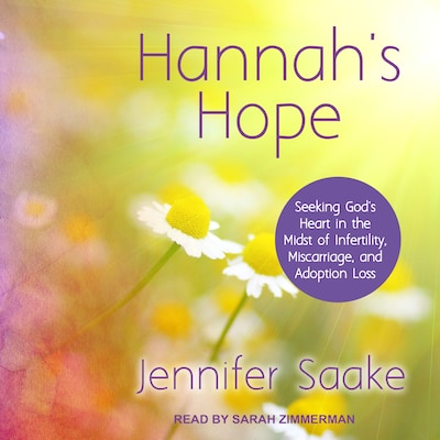 Hannah's Hope – omslag til lydbogen af Jennifer Saake