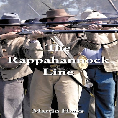 The Rappahannock Line – omslag til lydbogen af Martin Hicks