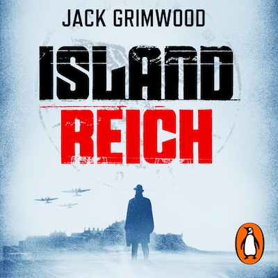 Island Reich – omslag til lydbogen af Jack Grimwood