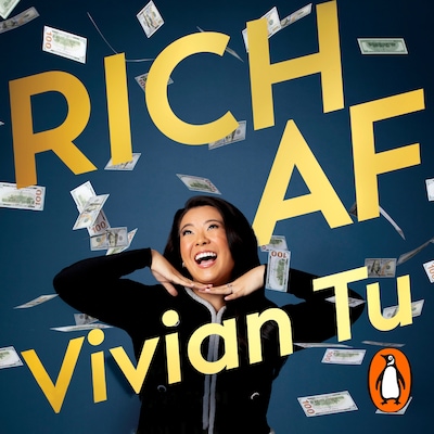 Rich AF – omslag til lydbogen af Vivian Tu