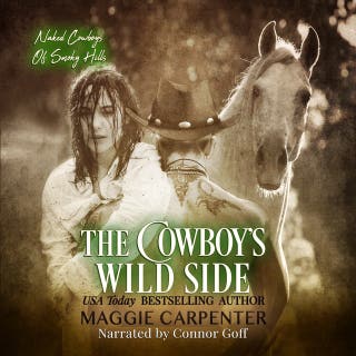 The Cowboy's Wild Side – omslag till ljudboken av Maggie Carpenter