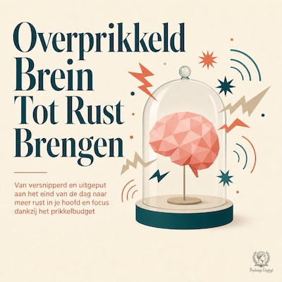Overprikkeld Brein Tot Rust Brengen – omslag van het luisterboek van Psychologie Uitgelegd