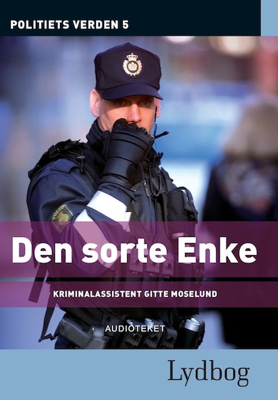 Den sorte enke - Politiets verden 5 – omslag til lydbogen af Unknown Author