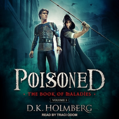 Poisoned – omslag til lydbogen af D.K. Holmberg
