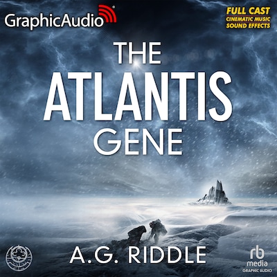 The Atlantis Gene [Dramatized Adaptation] – omslag til lydbogen af A.G. Riddle