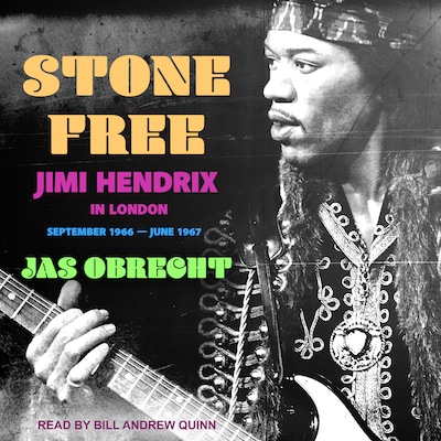 Stone Free – omslag til lydbogen af Jas Obrecht