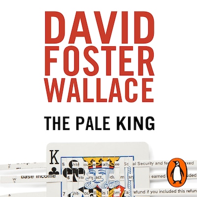 The Pale King – omslag til lydbogen af David Foster Wallace