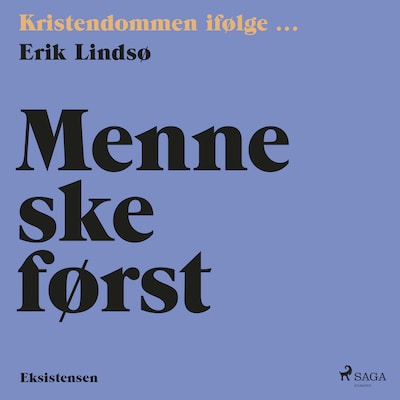 Menneske først – omslag til lydbogen af Erik Lindsø