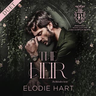The Heir: A forbidden romance with a modern-day duke – omslag till ljudboken av Elodie Hart