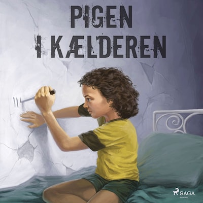 Pigen i kælderen – omslag til lydbogen af Jørn Jensen