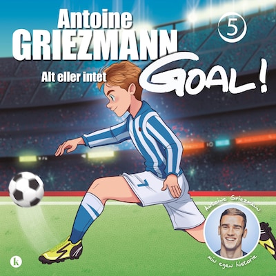 Goal 5 – omslag til lydbogen af Antoine Griezmann