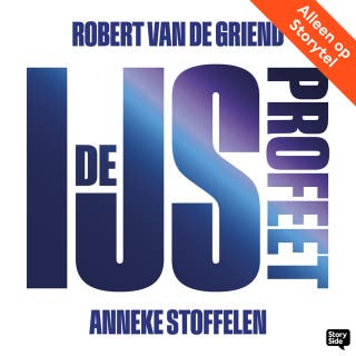 De ijsprofeet – omslag van het luisterboek van Robert van de Griend, Anneke Stoffelen