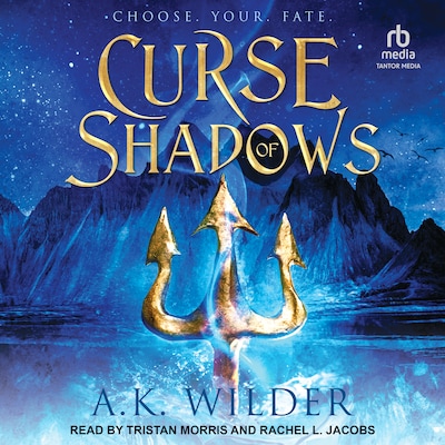 Curse of Shadows – omslag til lydbogen af A.K. Wilder