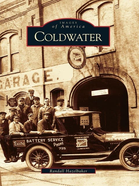 Coldwater – omslag til lydbogen af Randall Hazelbaker