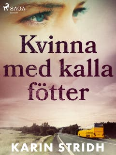 Kvinna med kalla fötter – omslag till ljudboken av Karin Stridh