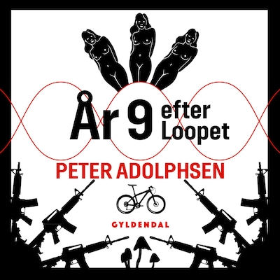 År 9 efter Loopet – omslag til lydbogen af Peter Adolphsen