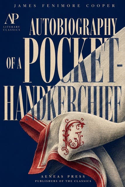 Autobiography of a Pocket-Handkerchief – omslag til lydbogen af James Fenimore Cooper