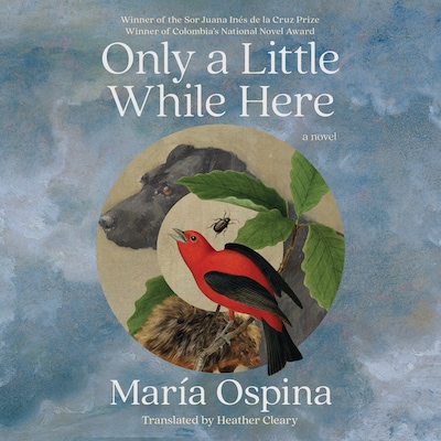Only a Little While Here – omslag til lydbogen af María Ospina