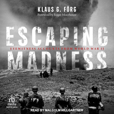 Escaping Madness – omslag til lydbogen af Klaus G. Förg
