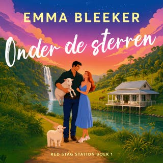 Onder de sterren – omslag van het luisterboek van Emma Bleeker