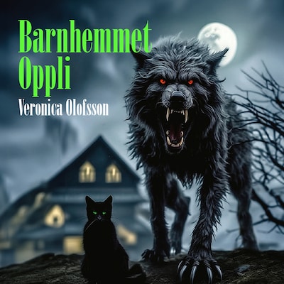 Barnhemmet Oppli – omslag till ljudboken av Veronica Olofsson